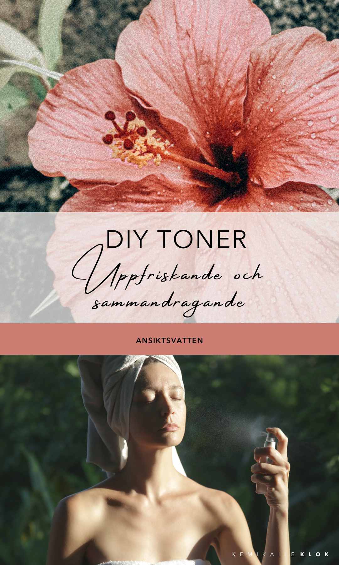 DIY Ansiktsvatten/Toner